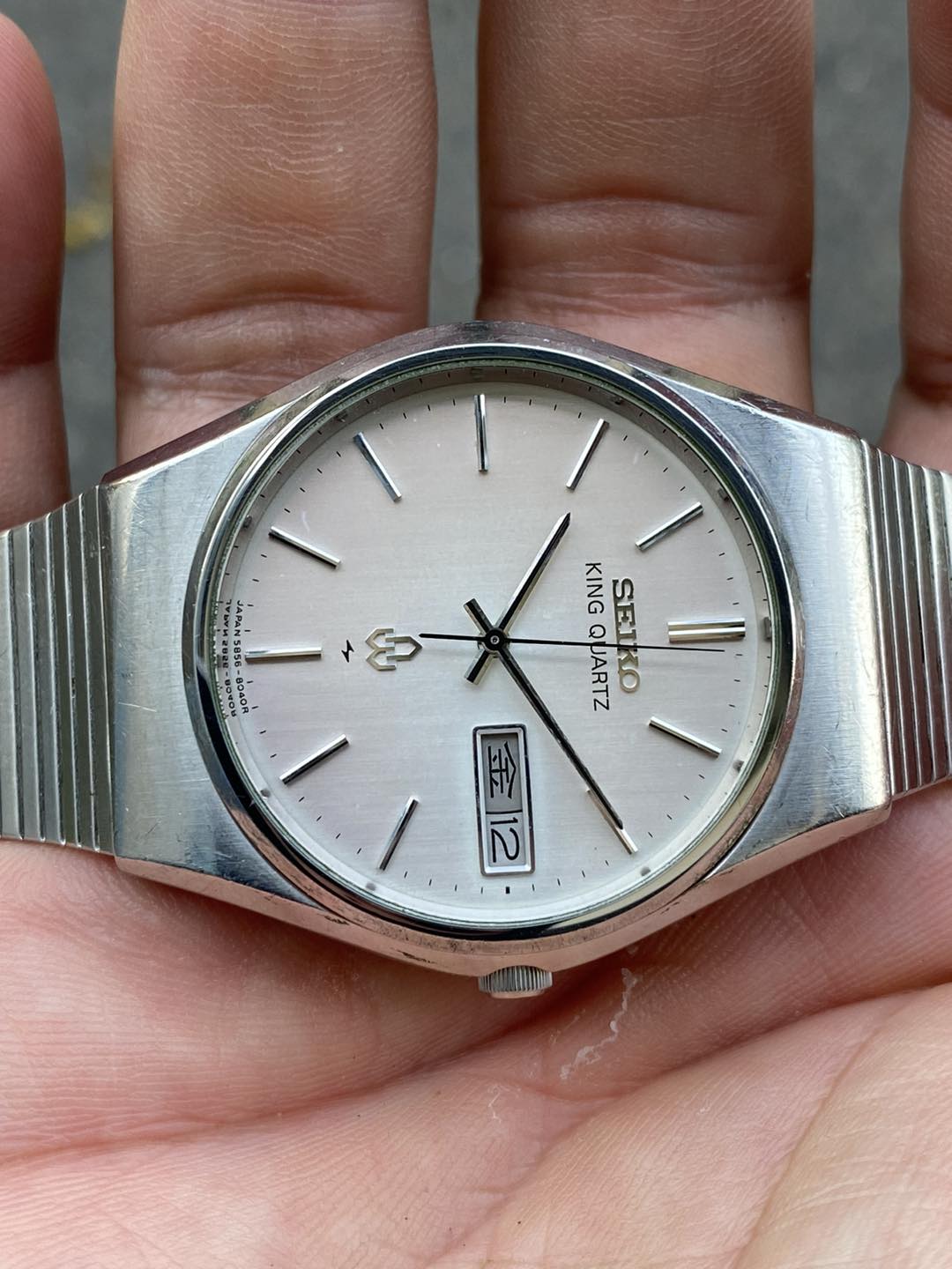 Seiko King Quartz 5856-8030, made in Japan – Long's Fine Watches