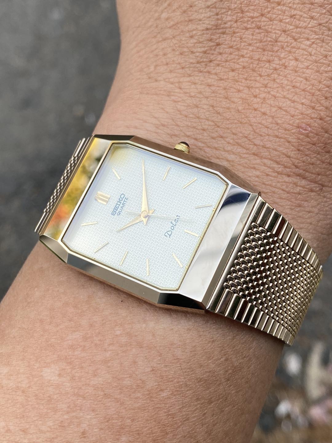 Seiko Dolce Quartz 9521-5110 Mens Watch Authentic – Long's Fine Watches