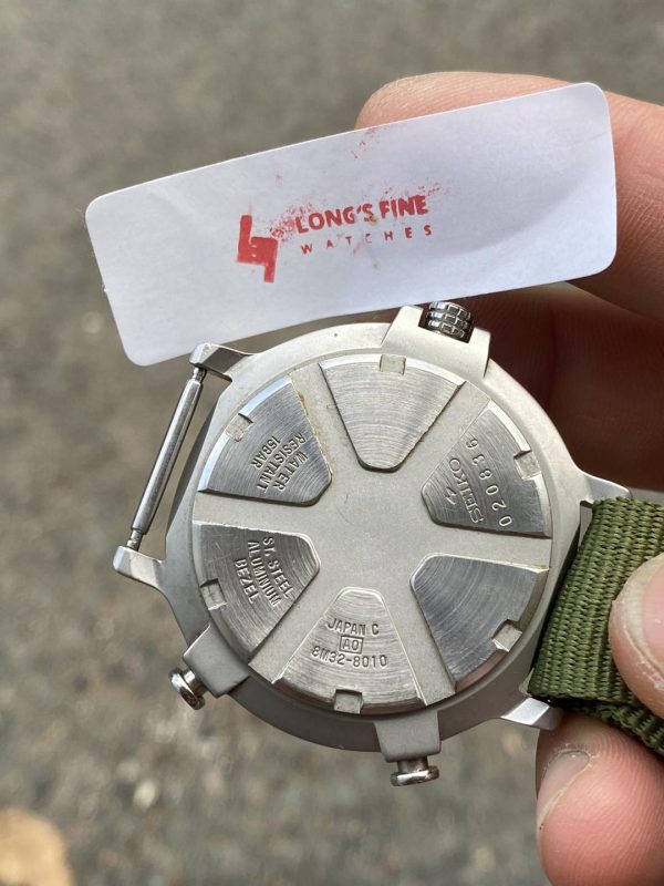 Seiko Soccer World Cup Italia 90 8M328040 Quartz Steel Wrist Watch