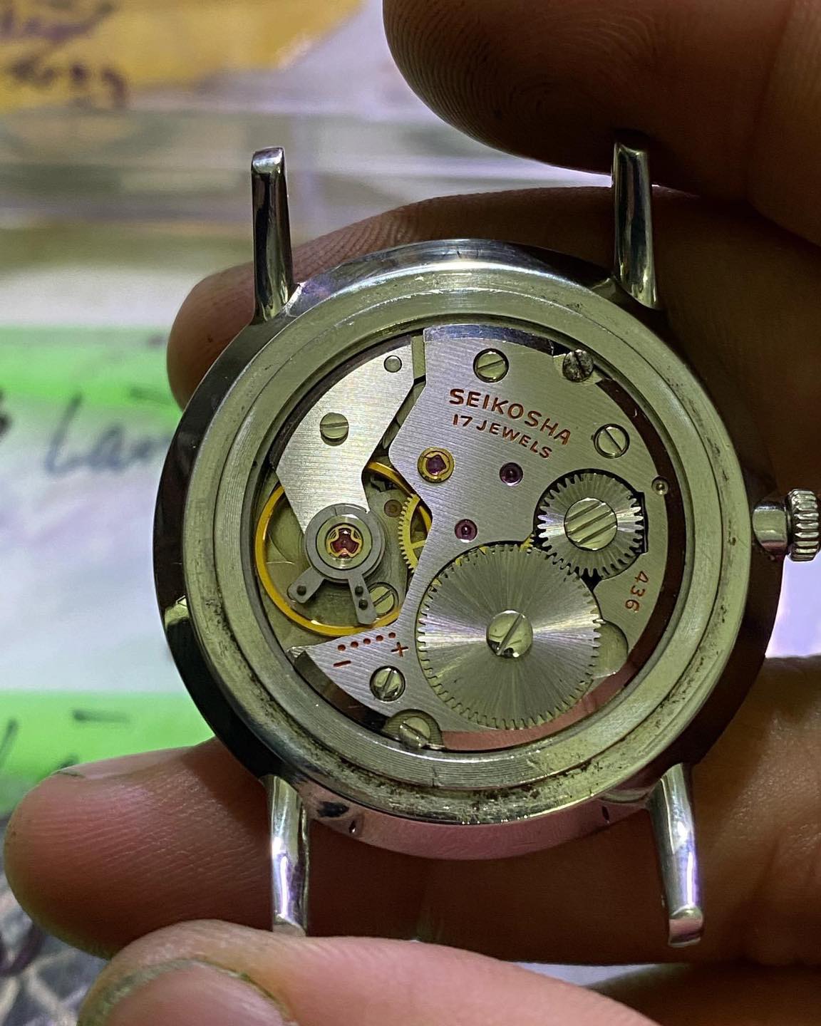 Seiko Sportsman J14087 hand winding Diashock 17 jewels, Cal.436 Seiko Sportsman J14087 hand winding Diashock 17 jewels, Cal.436