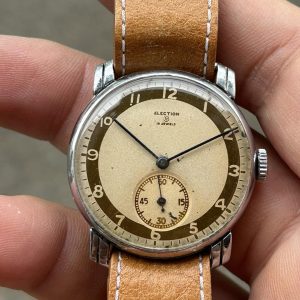 Election Grand Prix hand winding 15 jewels Cal.645 , Swiss made .