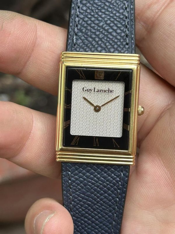 Montre Bracelet Homme Guy De Vintal, Quartz, Vintage, Fabrication Française