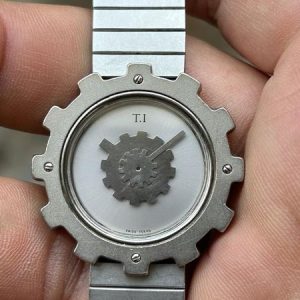 T.I Ebisu Tokyo Quartz watch stainless Steel DESIGNED BY TATUYA ISHII , made in Japan.