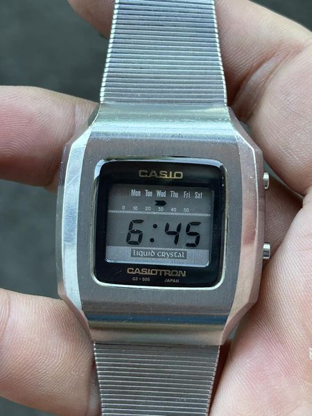 70年代オリジナル CASIO CASIOTRON 03-502 ジャンク Yahoo!オークション - CASIO CASIOTRON カシオ カシオトロン 03
