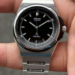 Seiko Silverwave Quartz watch 6431-6000 day date / case no.126341 , made in Japan.
