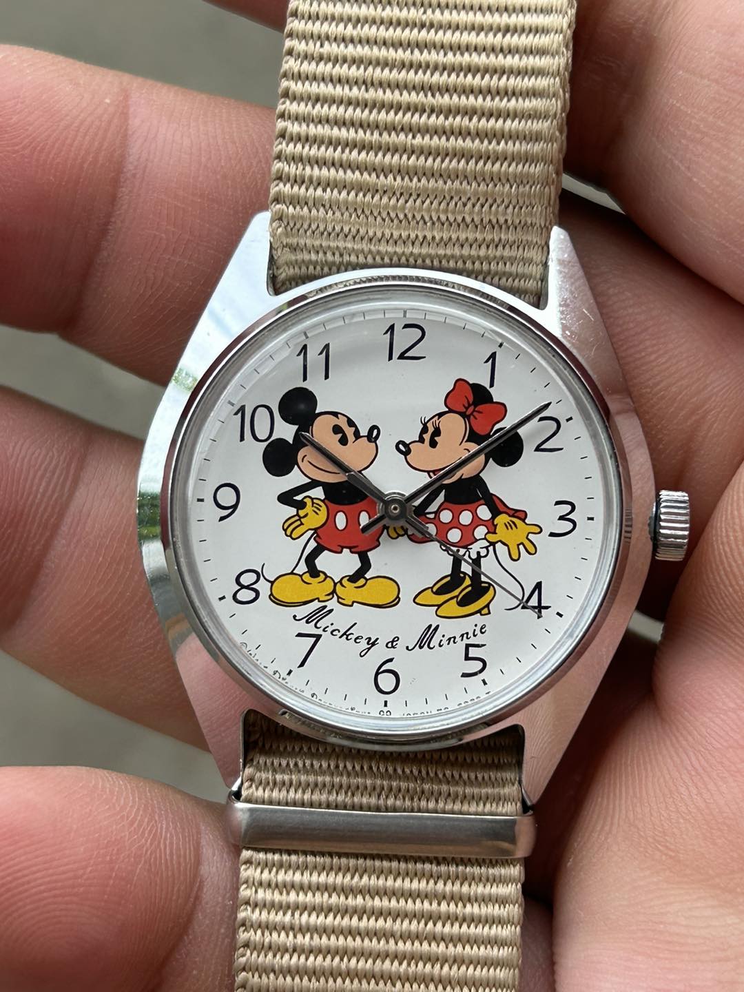 セイコー 手巻き ミッキーマウス 腕時計 5000-7000 セイコー