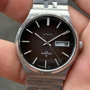 Seiko Automatic Emblem Cal.5606-8080 watch / case no.528709 , made in Japan.