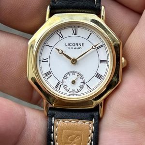LICORNE MILANO Quartz Vintage watch stainless Steel back PY-7906M , made in Japan.