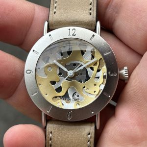 Favorite Quartz watch stainless Steel back , made in Japan.