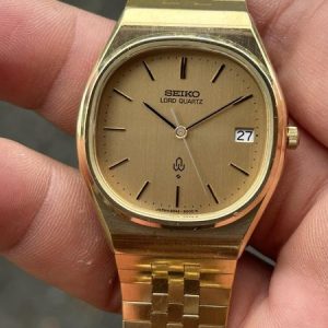 Seiko Lord Quartz 8242-5000 SGP BACK ST.STEEL / case no.980226 , made in Japan.