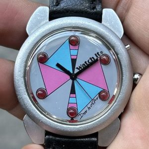 WATCH IT Quartz watch all Steel case, made in Japan.