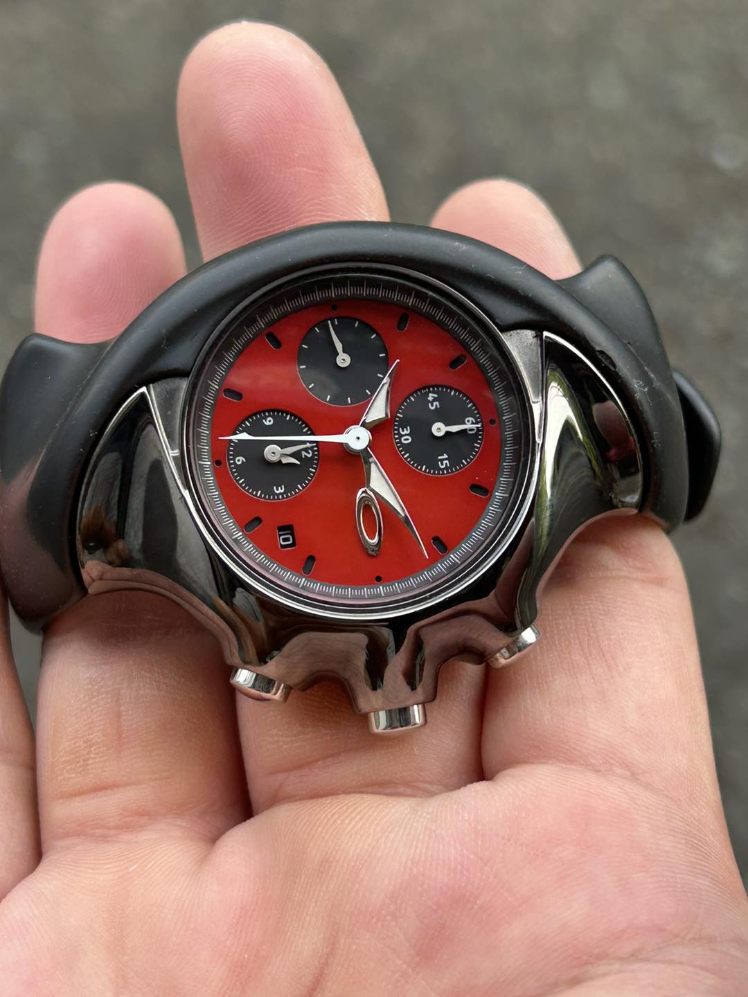 Oakley Detonator Watch Oakley Detonator, Black Dial Band, Works