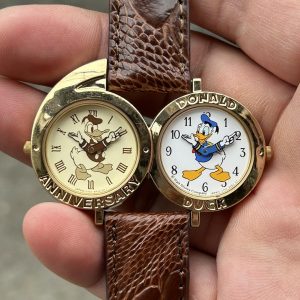 Seiko Alba Disney 60 years Anniversary Donald Duck Quartz V700-6K40/ case no.0528 , made in Japan.