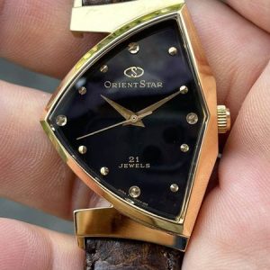 Orient Star 21 jewels Manual Winding KWNWAA-AO B2 Stainless Steel back, made in Japan .