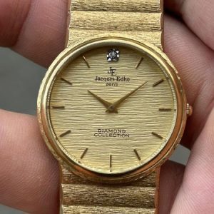 Jacques Edho Paris -DIAMOND COLLECTION Quartz Vintage watch 2482 , Swiss made.