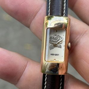 Kenzo lady quartz watch- PRODUCED BY FORTUNE WATERRESIST 3ATM KN- 8632 / case no.308 , made in Japan.