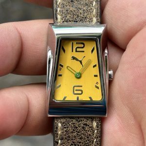 Puma Quartz watch stainless steel, made in Japan.