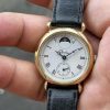 Piranhamade moon phase quartz watch P-5107, in Japan.