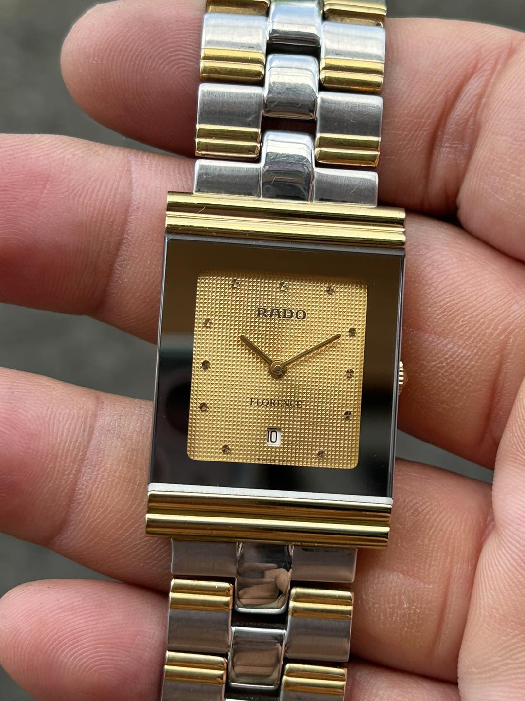 メンズ 腕時計 RADO FLORENCE SAPPHIRE CRYSTAL 118.3681.2 ラドー フローレンス サファイア クリスタル クォーツ サファイアガラス(R1899awxYGG) 459339480_1079978280797051_755