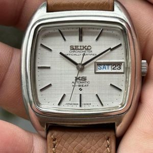 Vintage Seiko KS Chronometer automatic watch , Cal.5626-5040 day date, hi beat 28800 / case no.164359 , made in Japan.