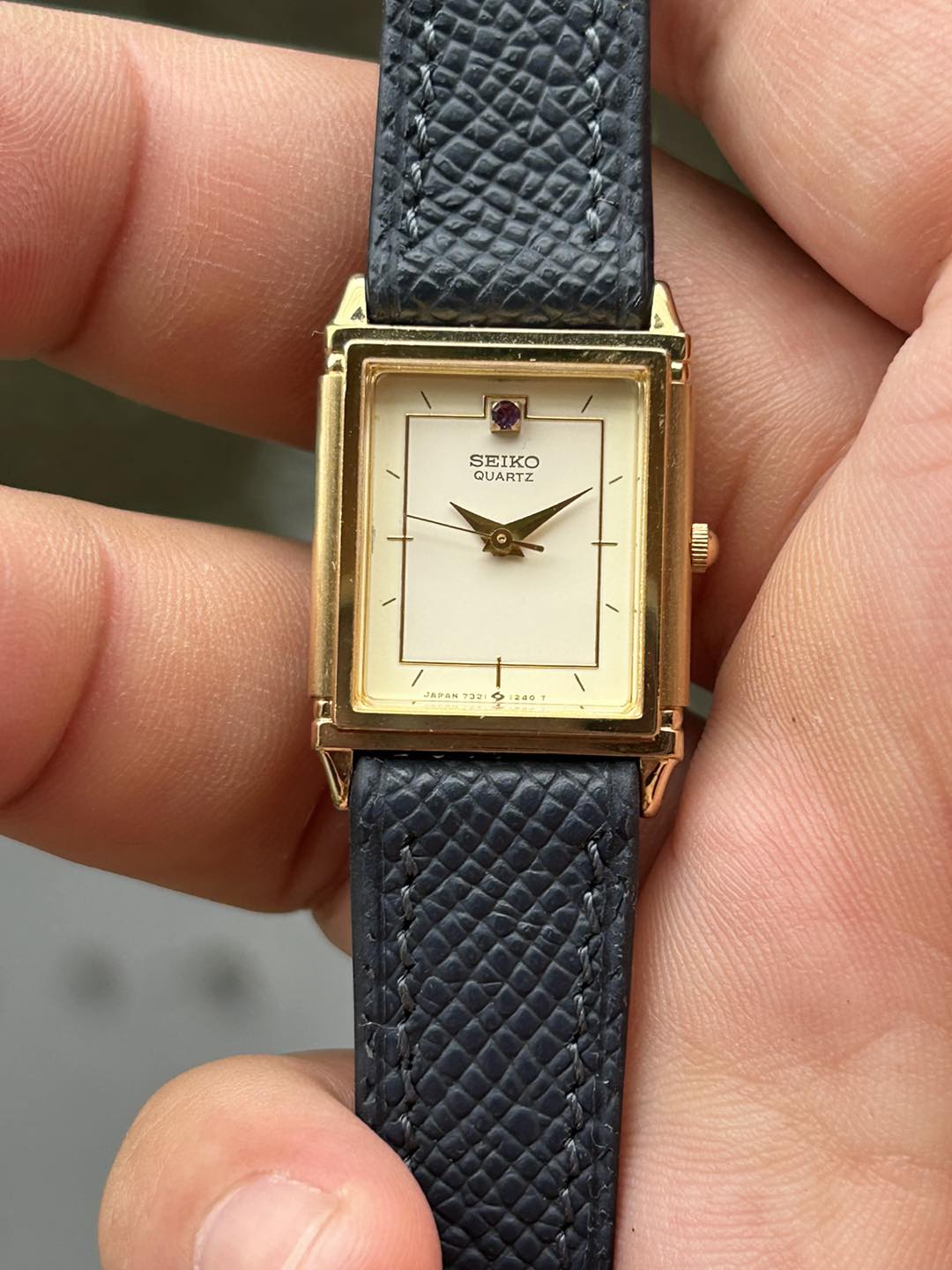 SEIKO クォーツ レディース 7321-5660 タンク　ダイヤモンド 461362918_1092090016252544_305