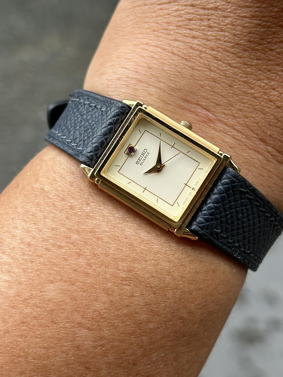 SEIKO クォーツ レディース 7321-5660 タンク　ダイヤモンド 461432610_1092090036252542_733