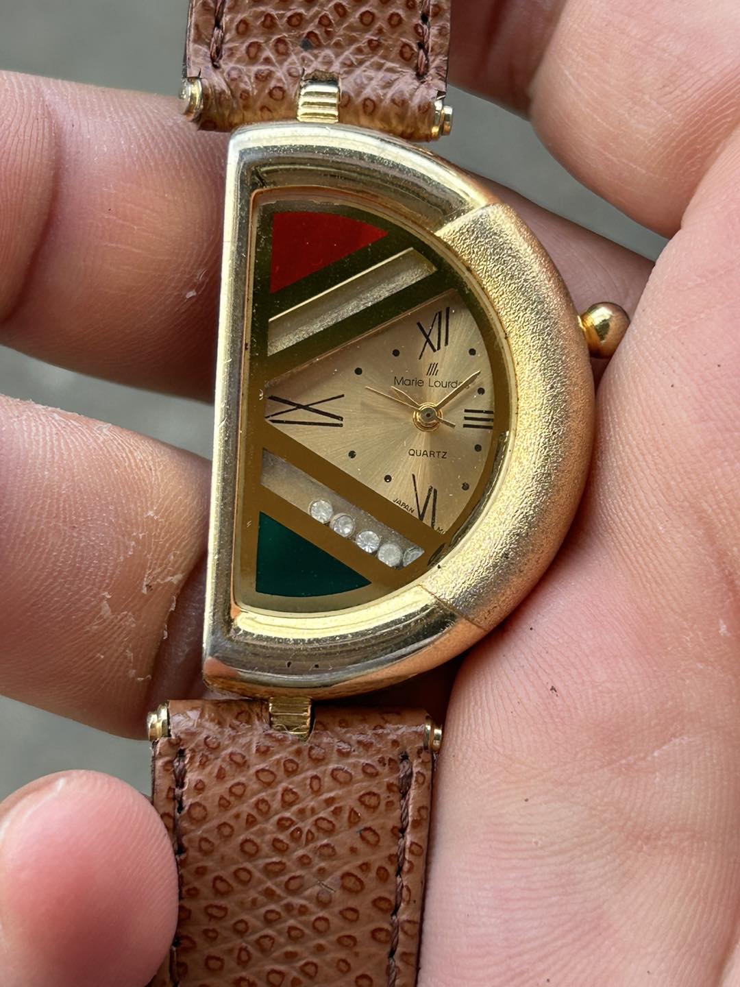 Marie Lourdes quartz watch, made in – Long's Fine Watches