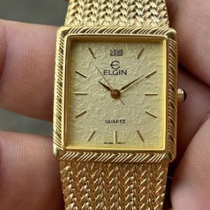 ELGIN Quartz Men watch FK 323 / case no.3070858 , Swiss made .