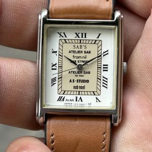Seiko Alba tank Quartz Watch V515-5480 / case no.926961 , made in Japan.