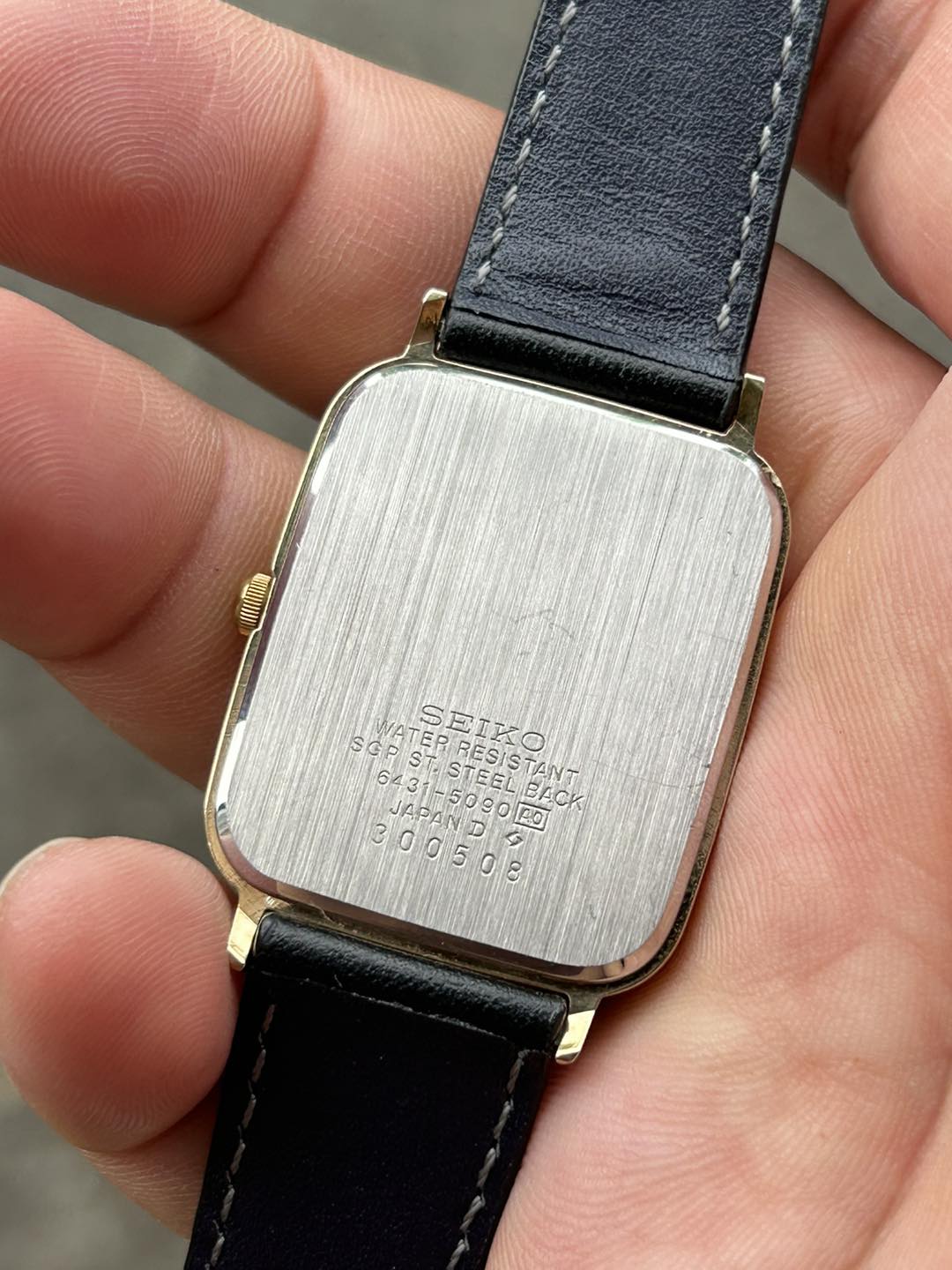 デッドストック】SEIKO シャリオ CZK069 ノワール 6431-5160【タグ有り