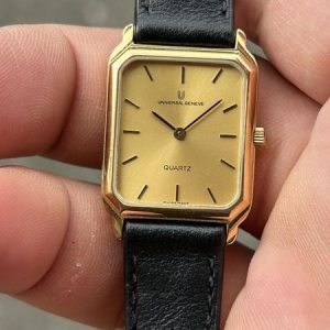 UNIVERSAL GENEVE Watch Quartz 516.604 / case no.21584, Swiss made.
