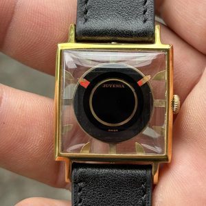 Vintage Juvenia 17 jewels manual winding watch , Swiss made .