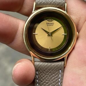Men's Seiko 5Y31-6030 Base metal Stainless Steel Back Quartz Watch / case no.811972 , made in Japan .