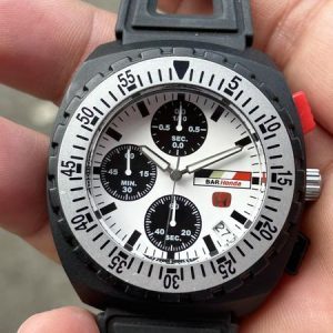 Honda F1 B.A.R. men's quartz watch chronograph Seiko movement VD57-D048 / case no.490930, made in Japan.