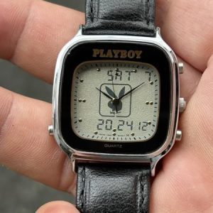 Playboy Alarm Chronograp Y950-5070 / case no.342664 ,made in Japan.
