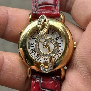 Luc Desroches Quartz watch stainless steel back , made in Japan.