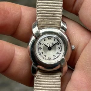 Lord Elgin lady quartz watch STERLING 925 FINE M-048 / case no.311076 .