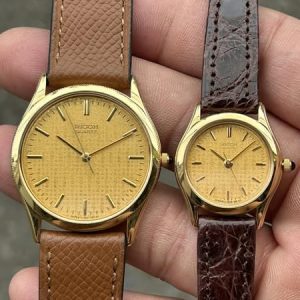 Set Ricoh Quartz watch 505068 & 505550, made in Japan.