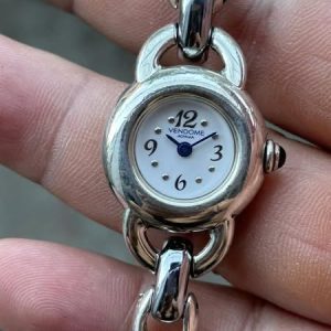 Vendome Aoyama Silver 925 Lady quartz watch , case no.609163 , made in Japan.