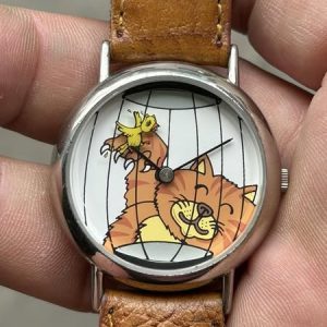 ZOT - Rolling Disc quartz watch, made in Japan.