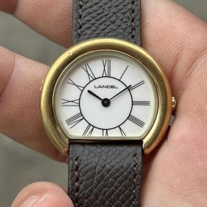 Lancel Paris Quartz watch 20001 Stainless Steel back , made in France.
