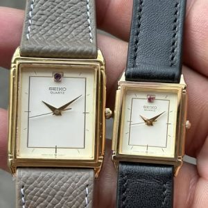 Set SEIKO 9021-5300( case no.515798) & 7321-5660 (case no.510845) QUARTZ Watch , made in Japan.