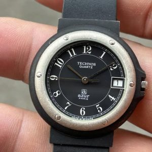 Technos Azur Paris QUARTZ Vintage watch 14220 / case no.A300071 , Swiss made.