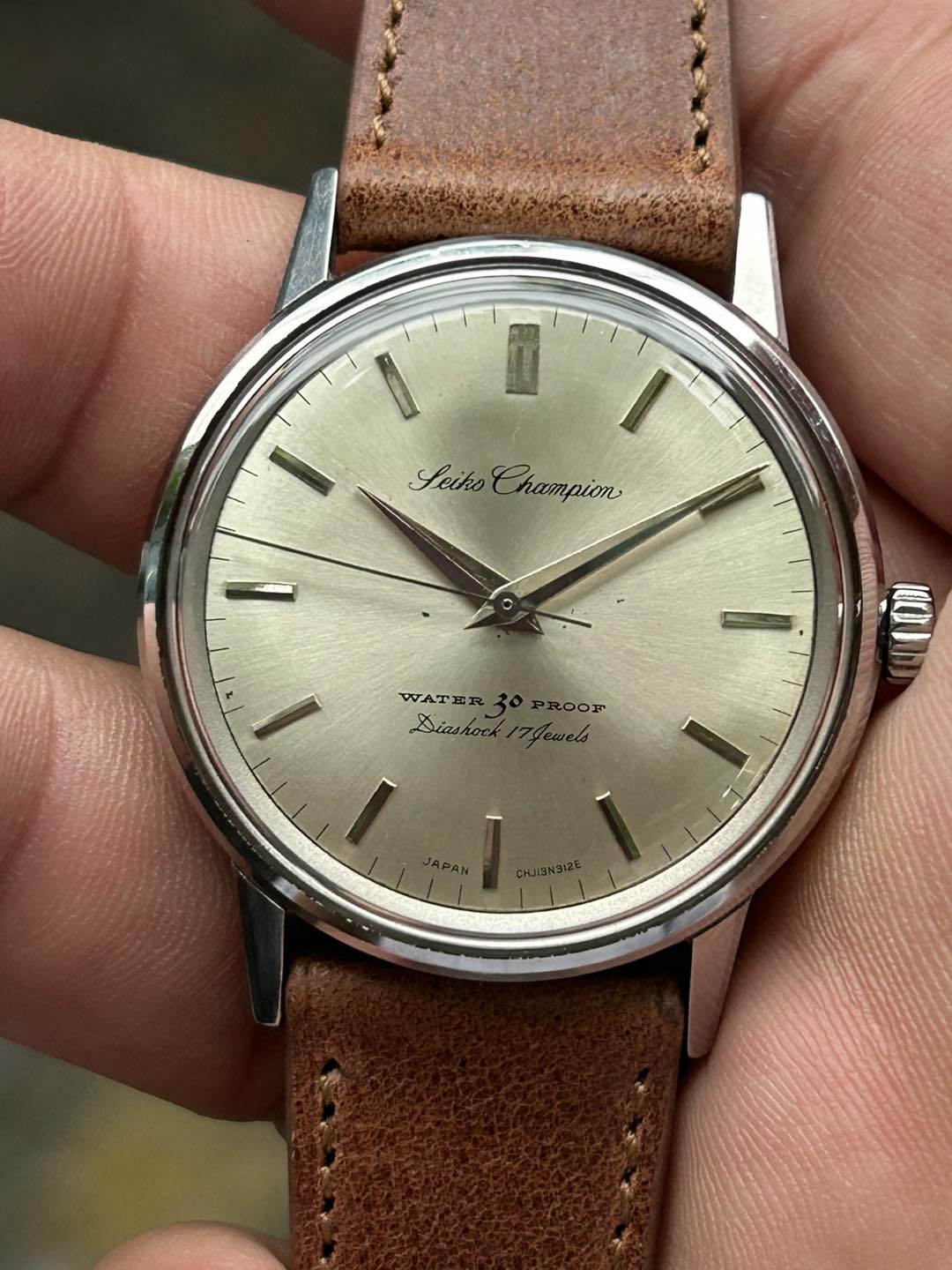 Seiko Champion 17 Jewels hand winding J13040, made in Japan