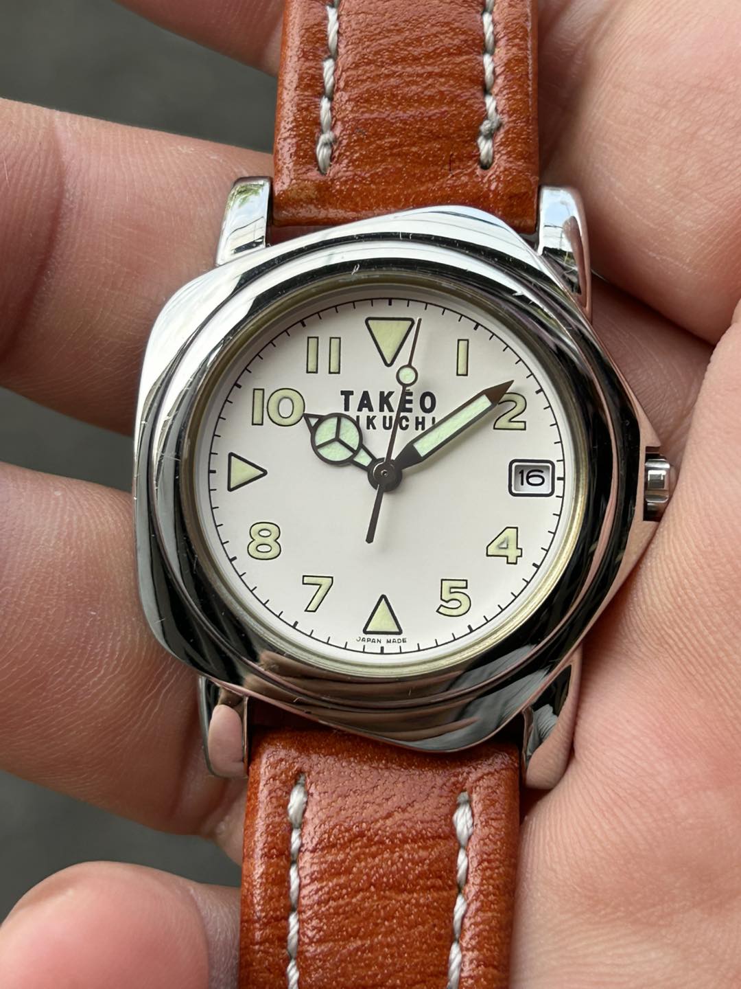 Takeo Kikuchi Quartz watch TK-5020 / case no.961692 , made in