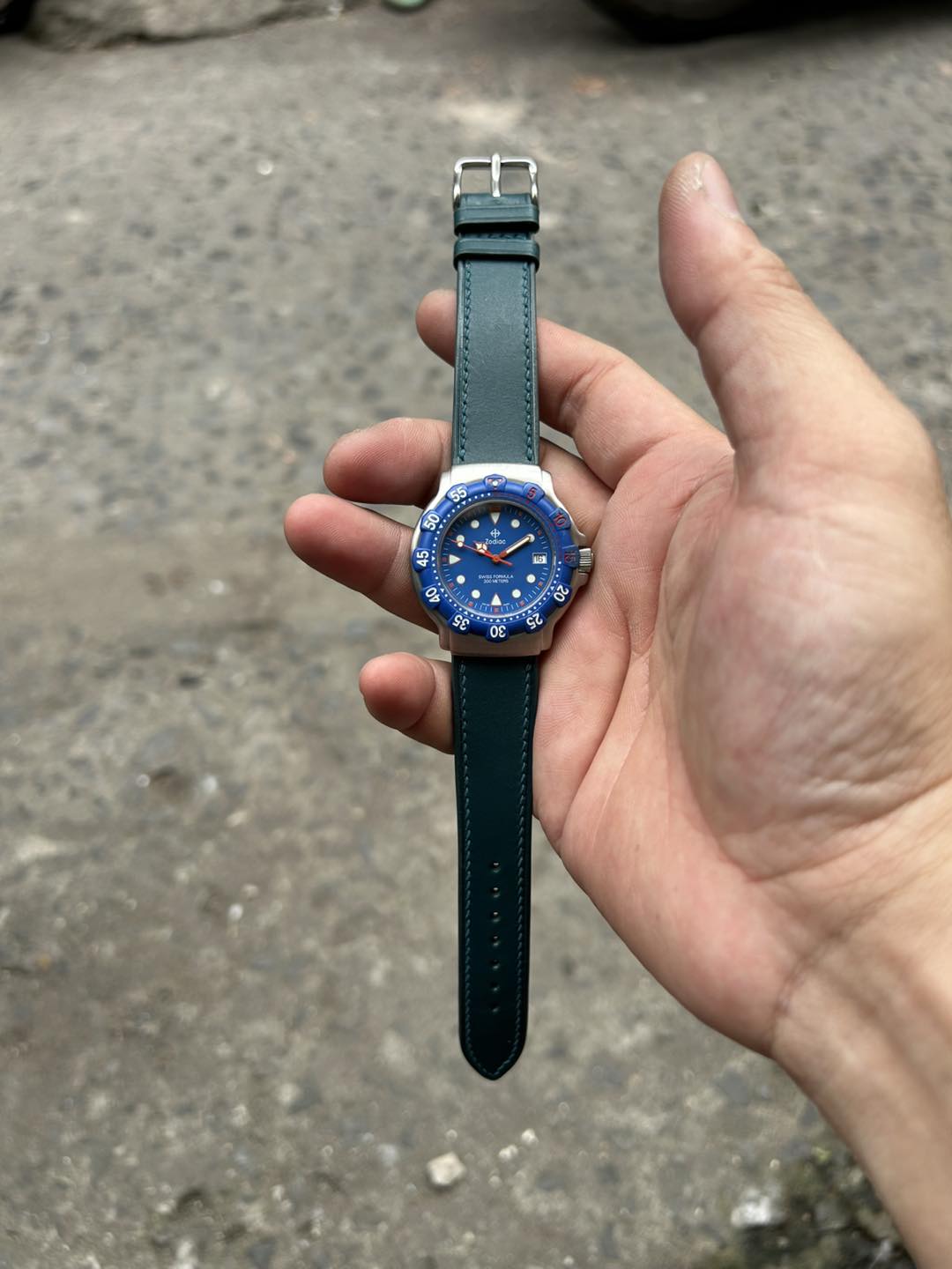 Zodiac Swiss Formula 200 meters Quartz Diver Watch 713.81.60
