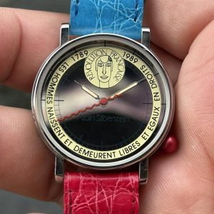 Alain Siberstein - Revolution Francaise Quartz Vintage watch , made in France .