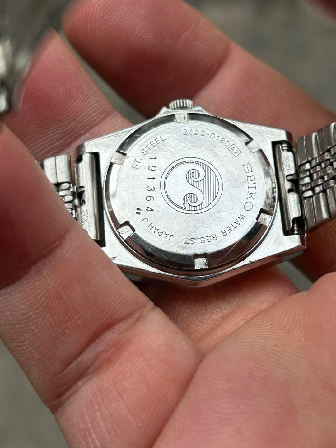 セイコー シルバーウェーブ silverwave レディース　3423-0180 Seiko silverwave quartz watch 3423-0180 / case no.191364, made in