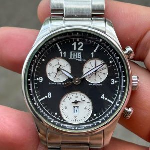 FHB Classic chronograph quartz watch Ref.F-404, Swiss made .