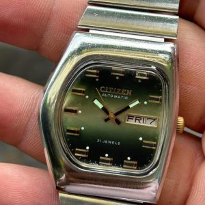 Citizen Vintage 21 Jewels automatic watch 4-551219 Y, case no.30401520, made in Japan.